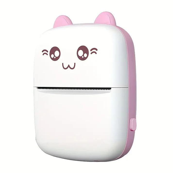 Mini Pocket Thermal Printer – Wireless Inkless Bluetooth Printer for Notes, Labels, Journals & Aesthetic DIY Stickers