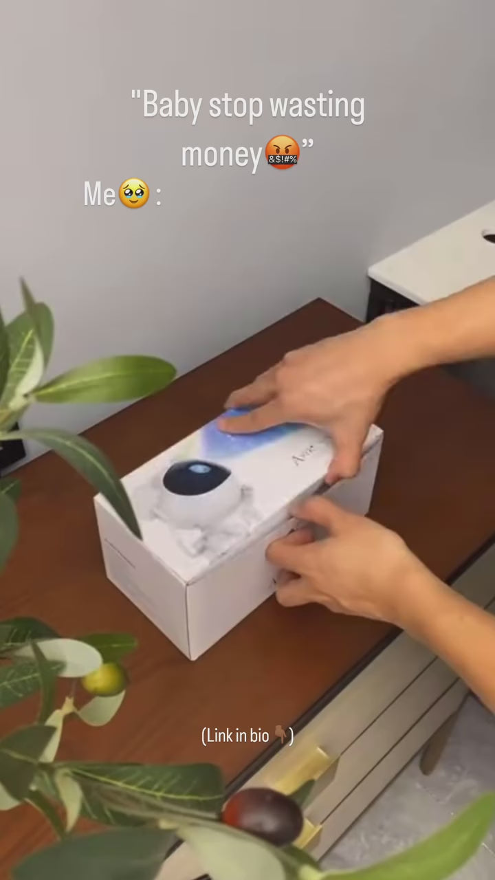 Load video: Astronaut Galaxy Projector - 360 Magnetic Head Rotation, Remote Control